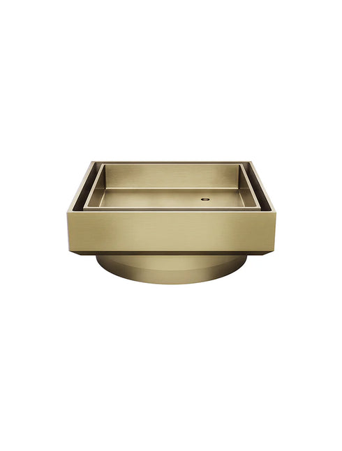 Meir Shower Waste with Tile Insert 100mm