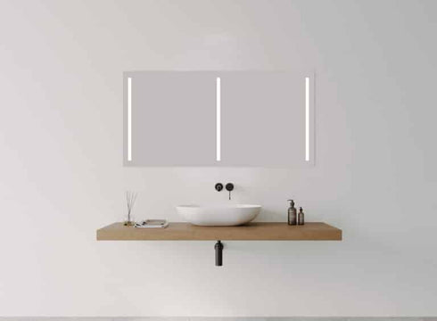 Remer Duo Front Lit LED Bathroom Mirror