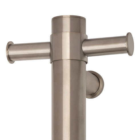Thermorail Round Vertical Heated Rail with Hook