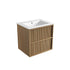 Aulic Venetta Flutted Wall Hung Vanity