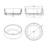Venn 1500 Round Freestanding Bath