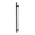 Radiant Vertical Flat Bar Towel Rail 50 x 930mm Matt Black BLK-FVTR-930