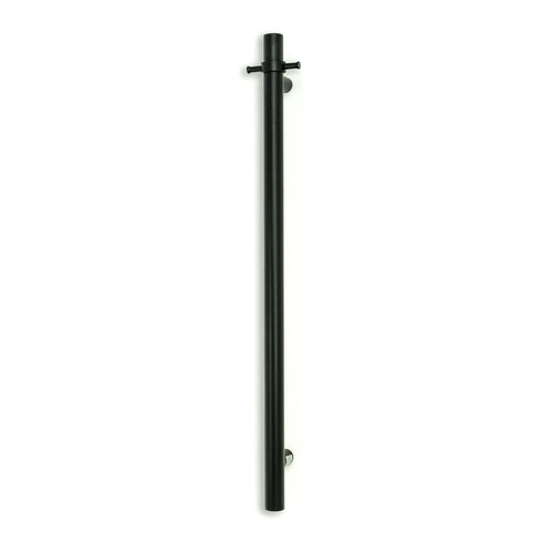 Radiant Vertical Towel Rail 40 x 950mm Matt Black BLK-VTR-950