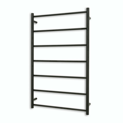 Radiant Non-Heated Round Ladder 700 x 1130mm Matt Black