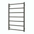 Radiant Non-Heated Round Ladder 700 x 1130mm Matt Black