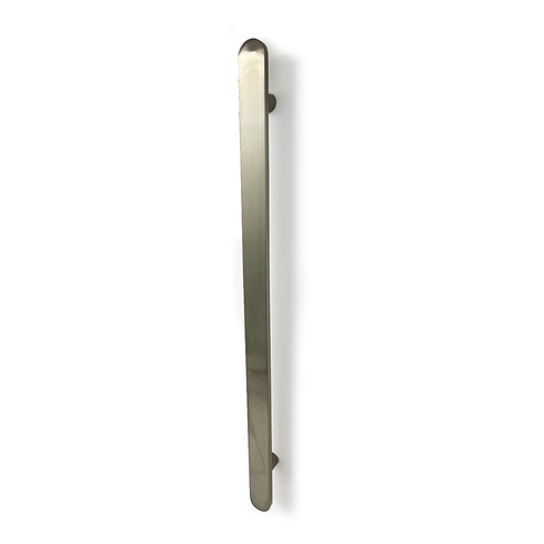 Radiant Vertical Flat Bar Towel Rail 50 x 930mm Brushed Nickel BN-FVTR-930