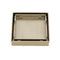 Radiant Square Tile Insert Floor Waste Brushed Nickel 100mm x 100mm