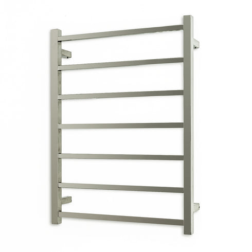 Radiant Heated Square Ladder 600 x 800mm Brushed Nickel BN-STR01