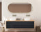 Radiant KÄPSEL Aura 1500mm Brushed Nickel LED Mirror