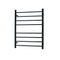 Radiant Non-Heated Round Ladder 530 x 700mm Matt Black