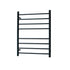 Radiant Heated Round Ladder 530 x 700mm Matt Black
