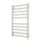 Radiant Heated Round Ladder 600 x 1100mm Brushed Satin