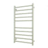 Radiant Heated Round Ladder 600 x 1100mm Brushed Satin