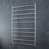 Radiant Heated Round Ladder 750 x 1200mm Brushed Satin