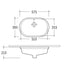 Cattura Oval Under Counter Basin