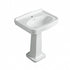 Turner Hastings Claremont 58 Pedestal Wall Basin