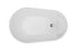 Decina Cosmo Soaker Freestanding Bath