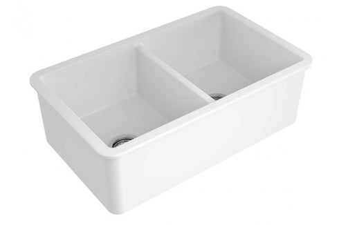 Cuisine 85 x 46 Double Bowl Fire Clay Butler Sink