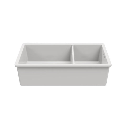 Cuisine 93 x 48 Double One and Half Bowl Fire Clay Butler Sink