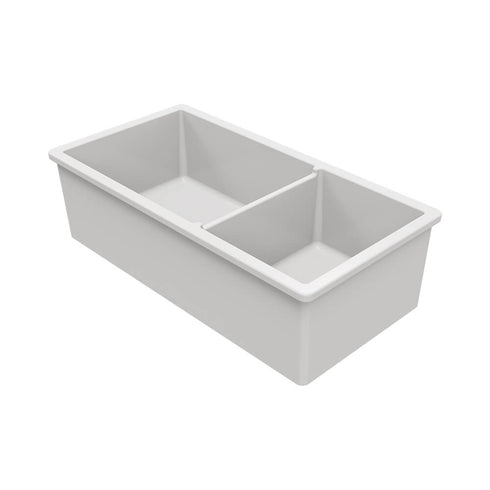 Cuisine 93 x 48 Double One and Half Bowl Fire Clay Butler Sink