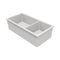 Cuisine 93 x 48 Double One and Half Bowl Fire Clay Butler Sink