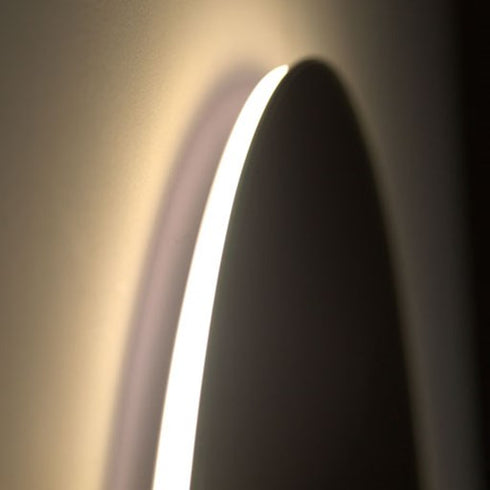 Radiant OLËK Fless Round Frameless LED Mirror