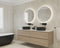 Radiant OLËK Fless Round Frameless LED Mirror