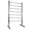 Radiant Heated Floor-standing Towel Rail 600 x 1000mm Mirror Polished