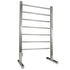 Radiant Heated Floor-standing Towel Rail 600 x 1000mm Mirror Polished