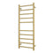 Radiant Heated Round Ladder 430 x 1100mm Brushed Gold