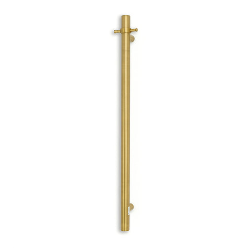Radiant Vertical Towel Rail 40 x 950mm Brushed Gold GLD-VTR-950