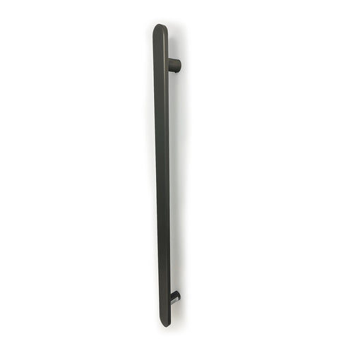 Radiant Vertical Flat Bar Towel Rail 50 x 930mm Gun Metal Grey GMG-FVTR-930