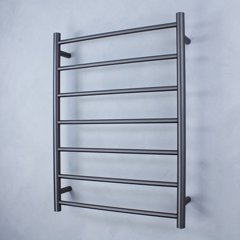 Radiant Heated Round Ladder 600 x 800mm Gun Metal Grey