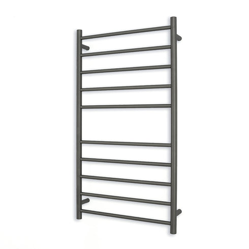 Radiant Heated Round Ladder 600 x 1100mm Gun Metal Grey