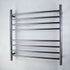 Radiant Heated Round Ladder 750 x 750mm Gun Metal Grey