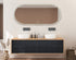 Radiant KÄPSEL Aura 1500mm Brushed Nickel LED Mirror