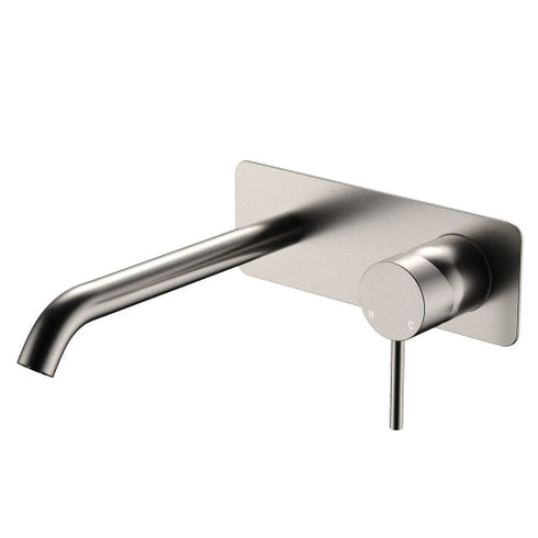 Fienza Kaya Wall Basin/Bath Mixer 160mm