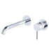 Fienza Kaya Wall Basin/Bath Mixer 200mm Round Plate