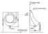 Turner Hastings Leon Ceramic Urinal | Top Inlet Bottom Outlet