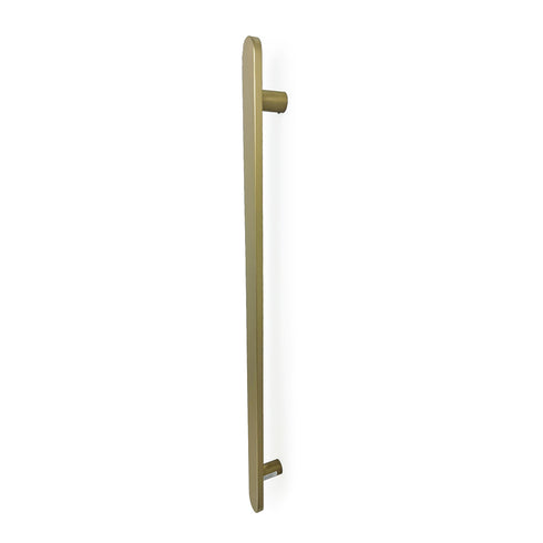 Radiant Vertical Flat Bar Towel Rail 50 x 930mm Light Gold LG-FVTR-930