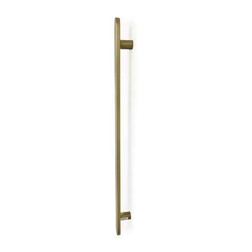 Radiant Vertical Flat Bar Towel Rail 50 x 930mm Light Gold LG-FVTR-930