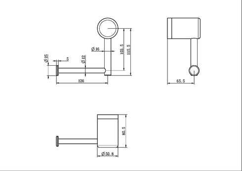 Mecca Care Heavy Duty Toilet Roll Holder