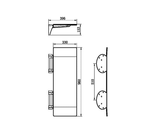 Mecca Care Shower Seat 960x330mm
