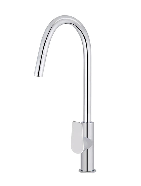 Meir Round Paddle Piccola Pull Out Kitchen Mixer