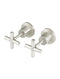 Meir Round Cross Handle Jumper Valve Wall Taps