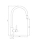 Turner Hastings Naples Pull Out Sink Mixer