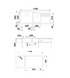 Blanco Naya 8S 1 & 3/4 Bowl Sink With Drainer