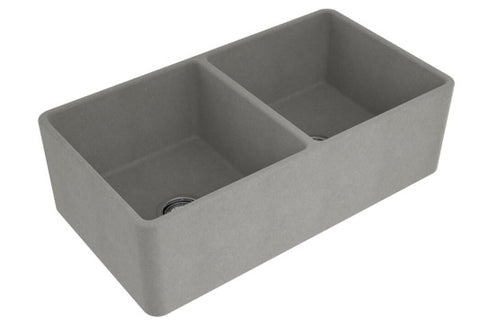 Novi 85 x 46 Fine Fireclay Double Bowl Butler Sink