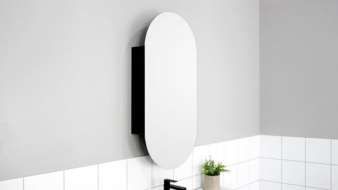 ADP Pill Mirrored Shaving Cabinet