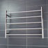 Radiant Low Voltage Heated Round Ladder 750 x 550mm Mirror Polished
